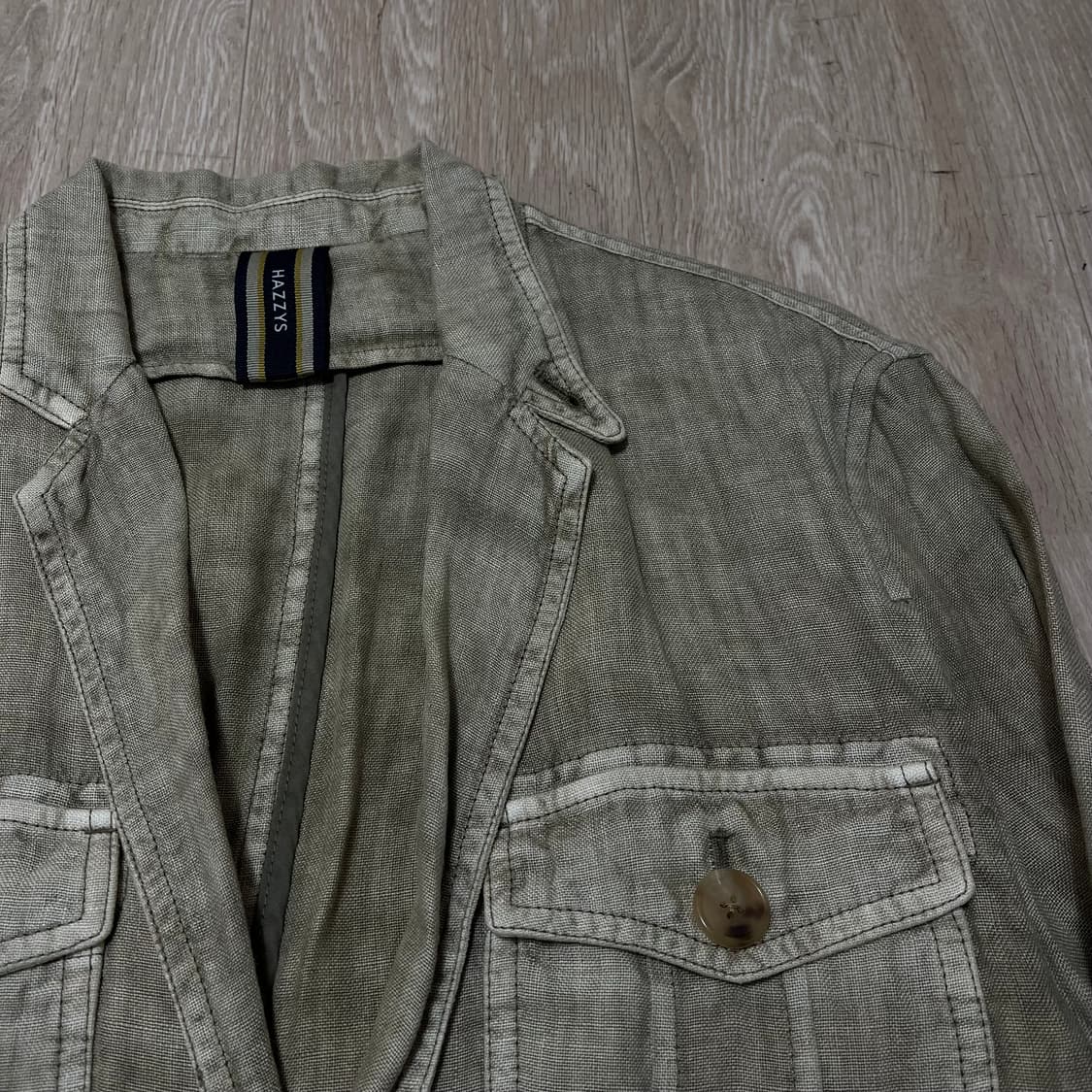 헤지스 남성 워싱 포켓 야상 자켓 M/95 상품이미지3