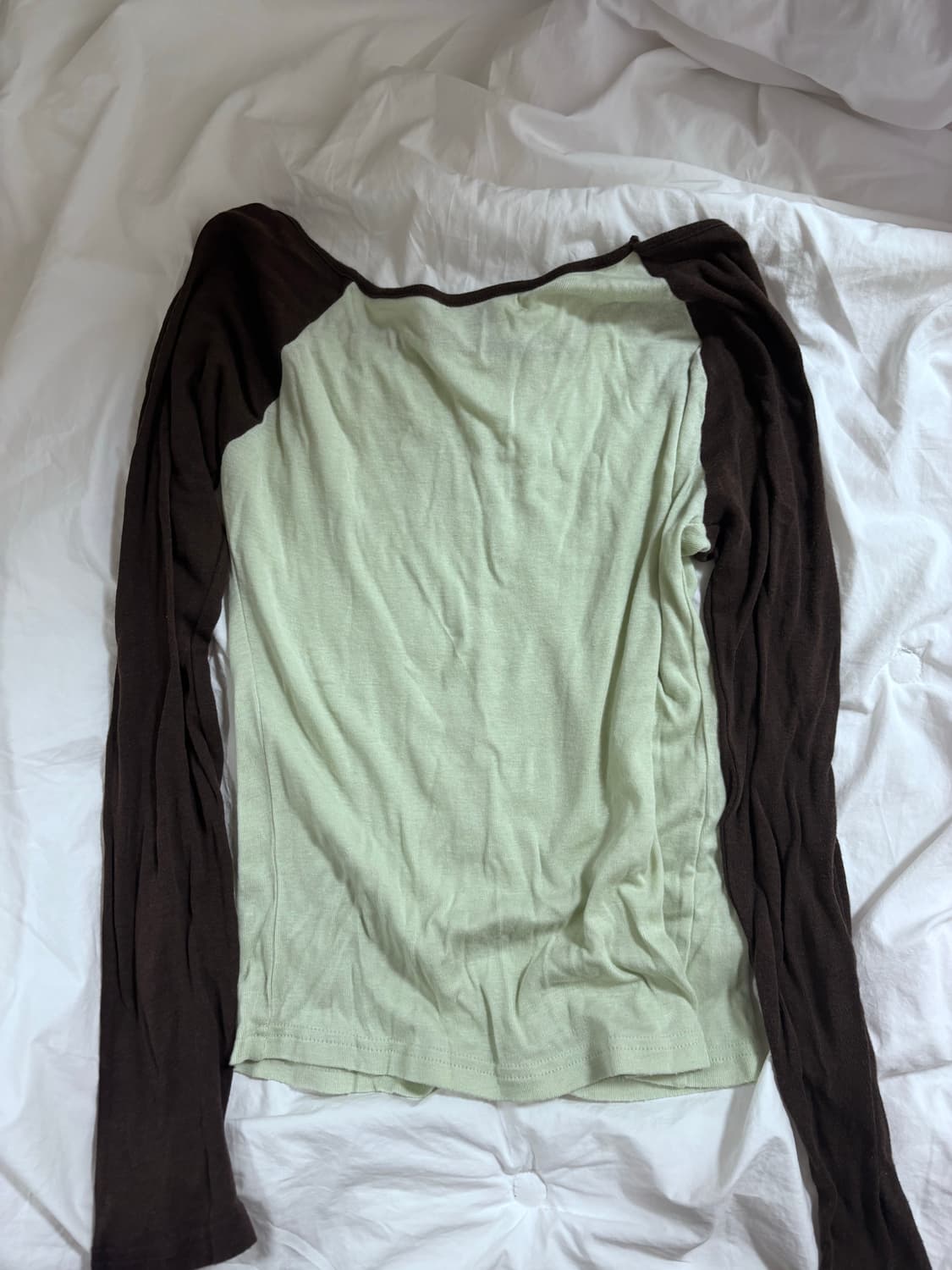 시스루 긴팔티 상품이미지3