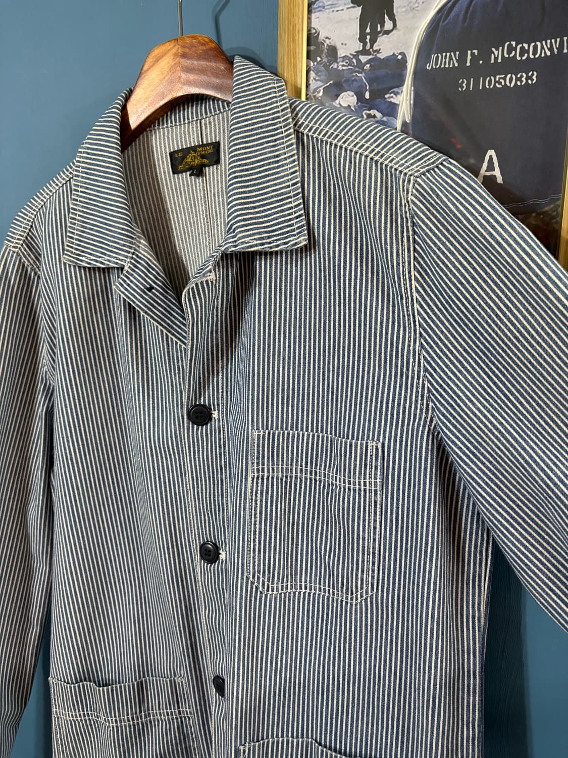 Le Mont Saint Miche hickory Chore Jacket 상품이미지2