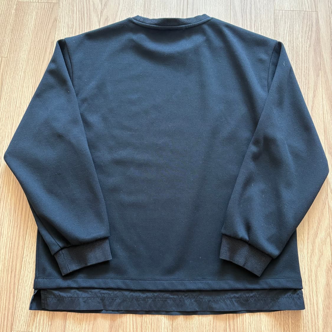 네파 블랙 맨투맨 키즈 155 티셔츠 상품이미지5