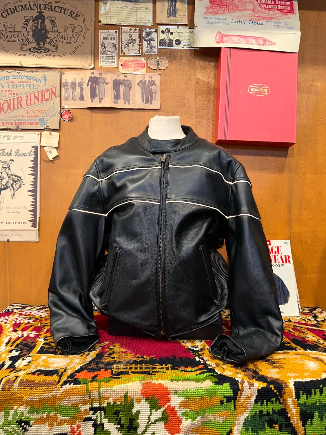 ( XL-2XL ) 바이커자켓 레이싱자켓 봄버자켓 워크웨어 아메카지 상품이미지1