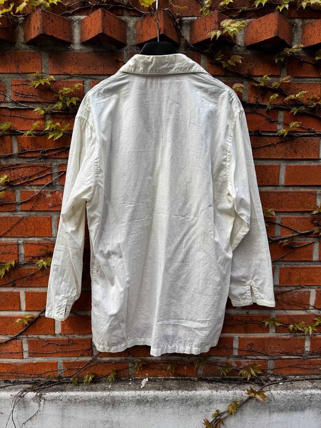 Vintage Embroidery Pullover Shirt  상품이미지9