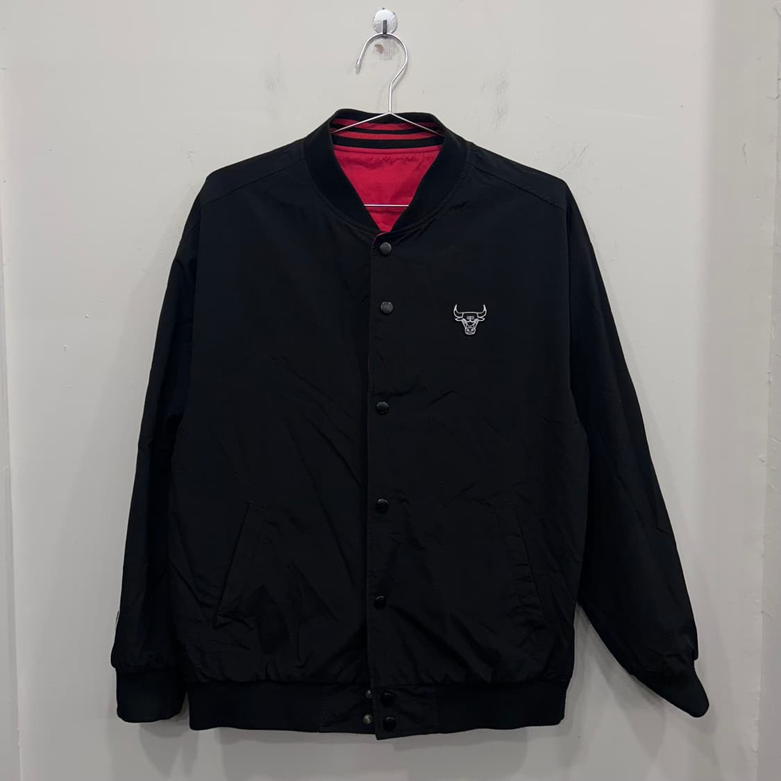 NBA 시카고불스 리버시블 바시티 자켓 상품이미지5