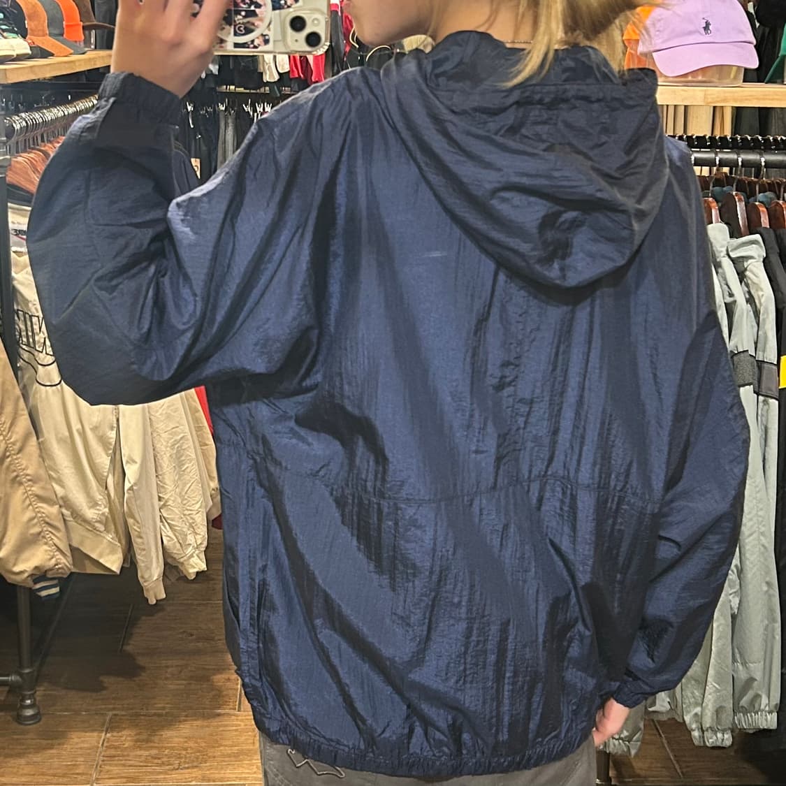 [HI] 나이키 바람막이 네이비 상품이미지5