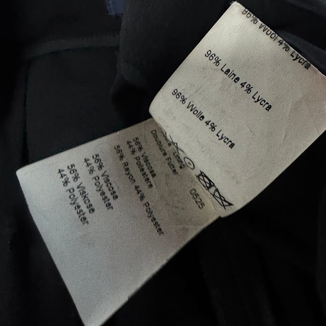 PIAZZA SEMPIONE 스트레치 울 팬츠 상품이미지6