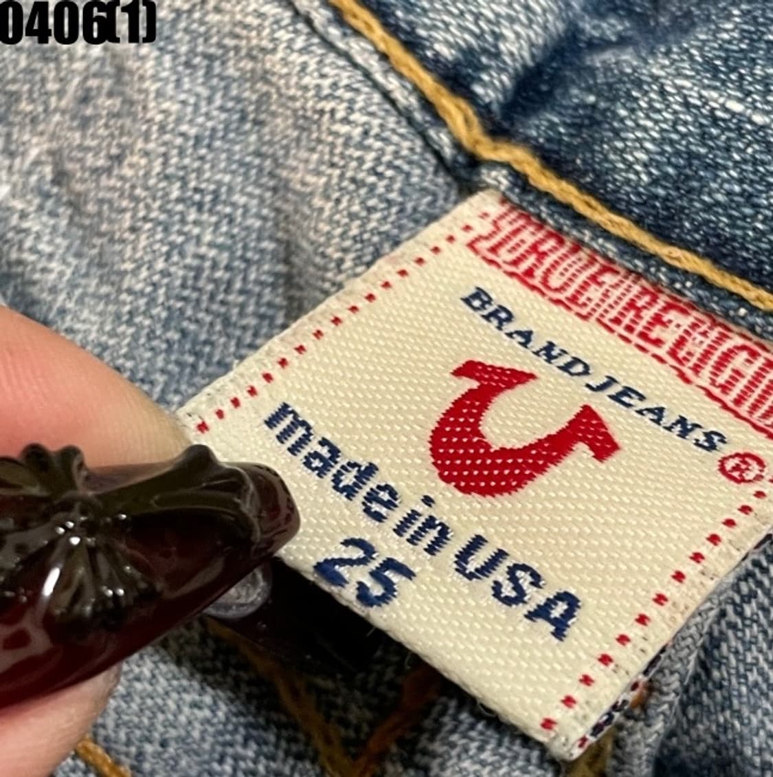 트루릴리젼 패치 팬츠  25 상품이미지6