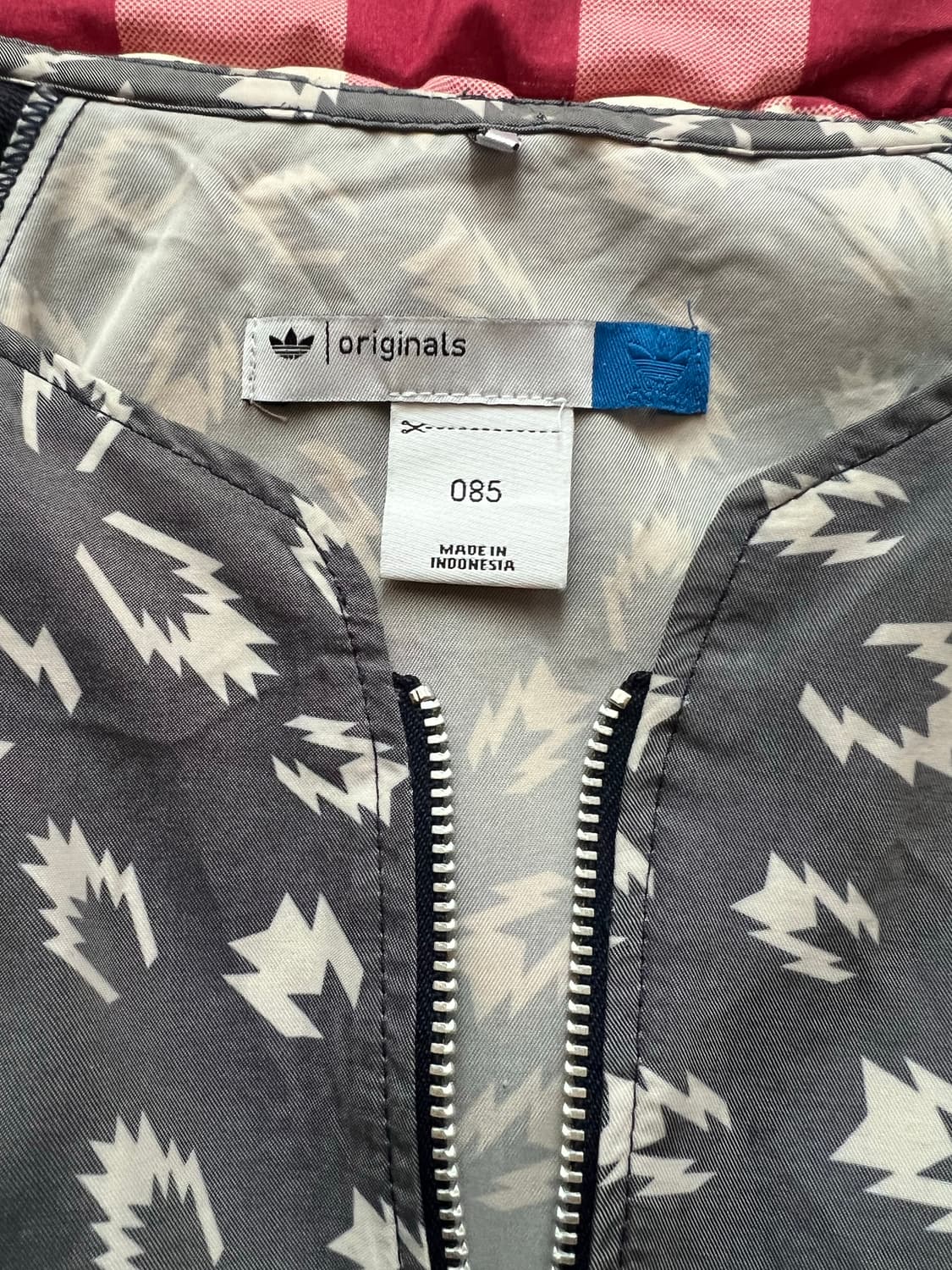 Adidas originals 블루종  아디다스 오리지널 배색집업 상품이미지2