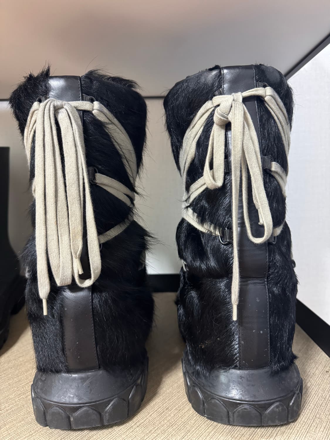 릭오웬스 루나 포니 헤어 부츠 상품이미지3