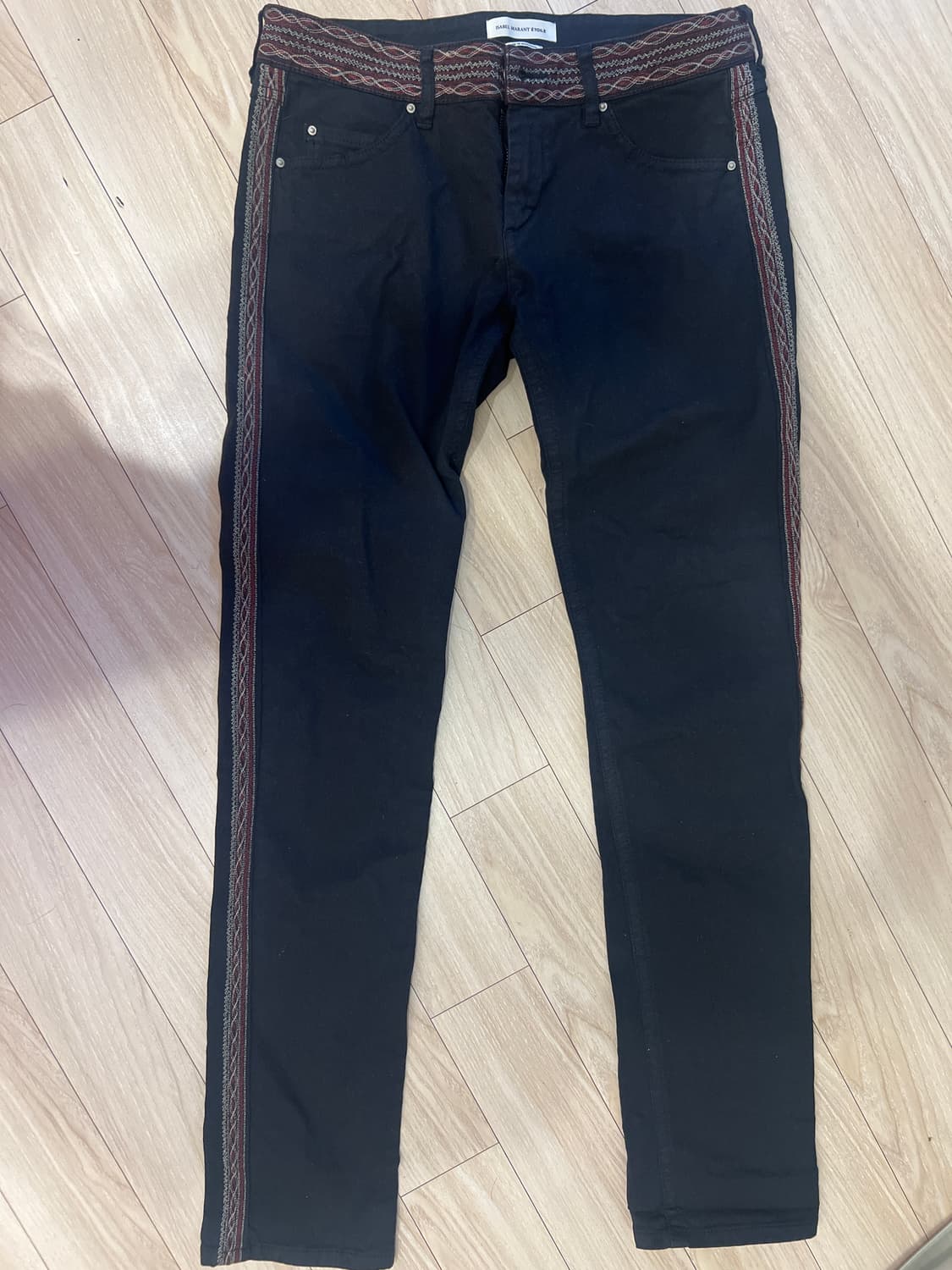 이자벨마랑 에스닉 자수 데님 상품이미지1