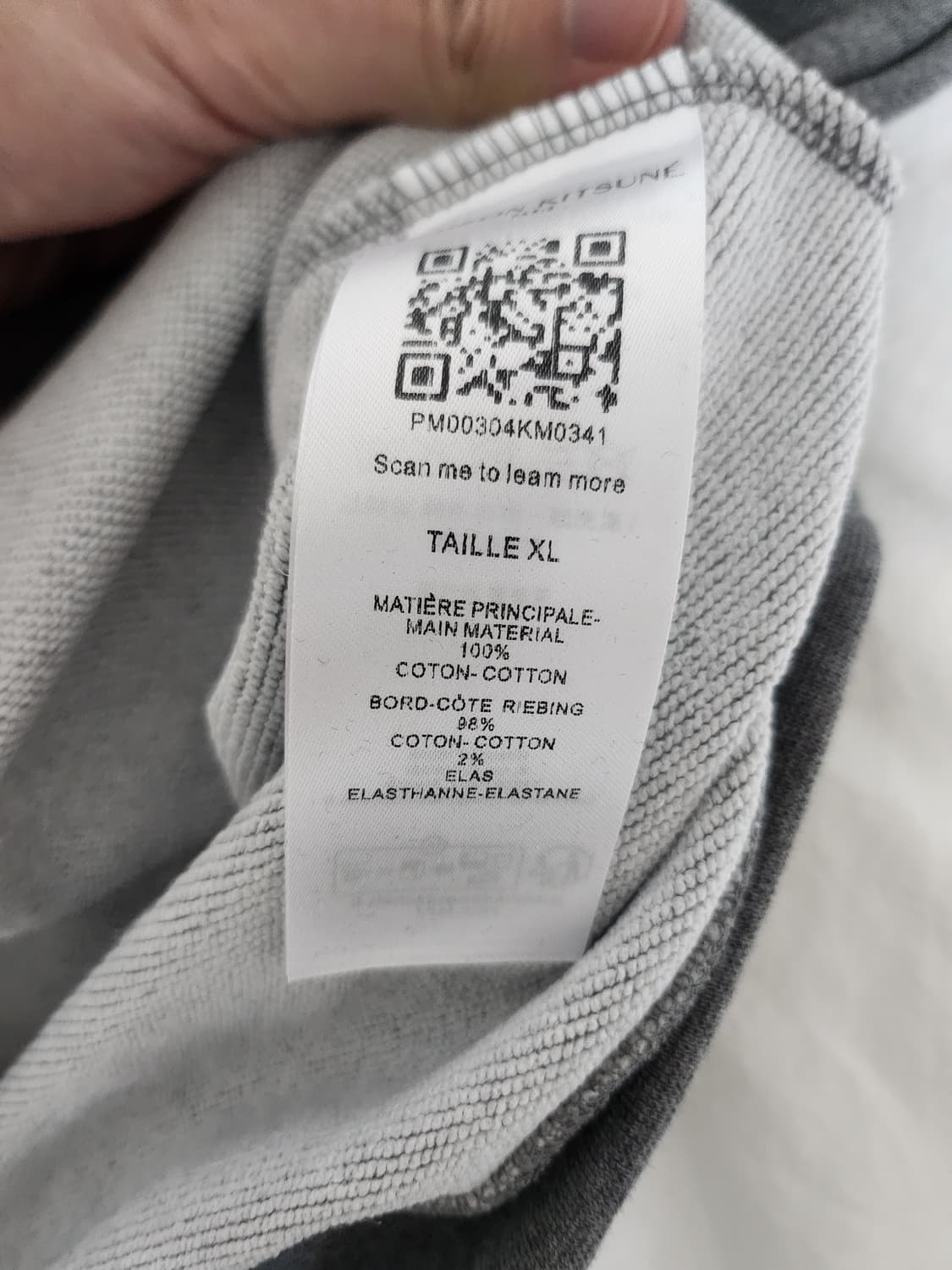 메종키츠네 맨투맨 XL 상품이미지3