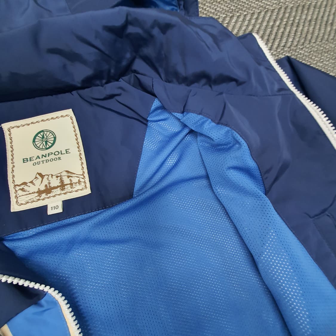 빈폴 오버핏 바람막이 자켓 남자110 상품이미지6