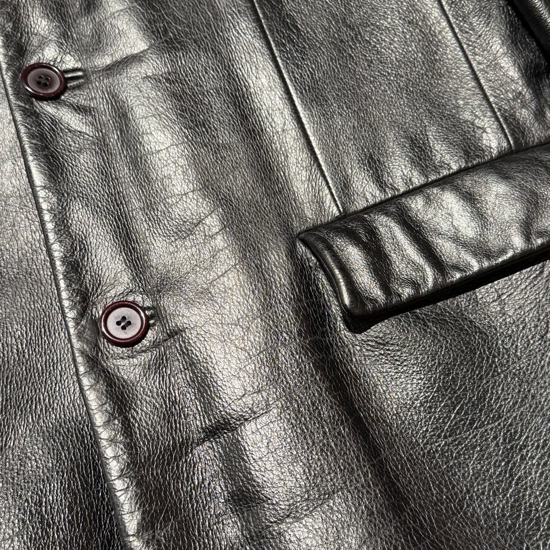 Samdie 레더 자켓 소가죽 카코트 XL 상품이미지3