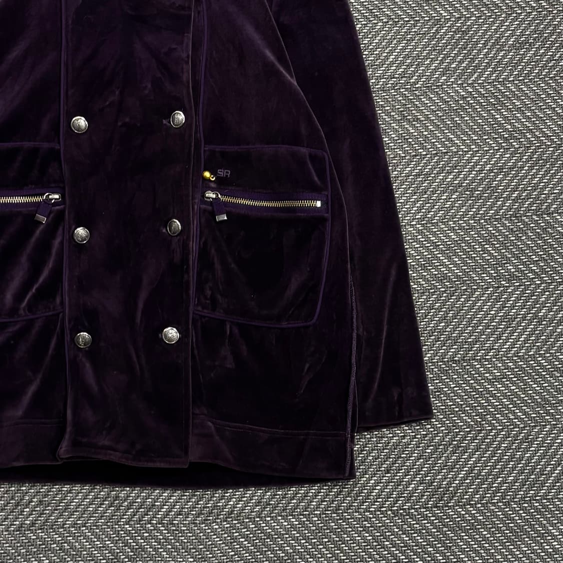 소니아 리키엘 벨루어 디테일 자켓 V0571  상품이미지4