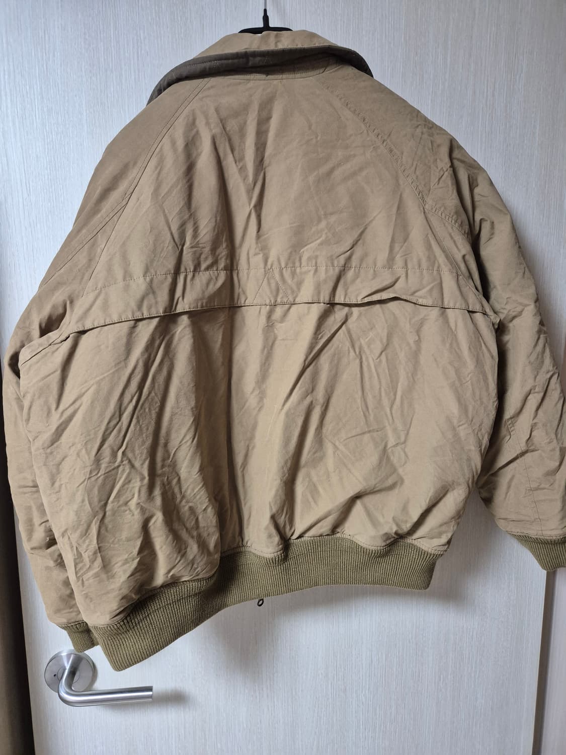 (24년) 헨리코튼 스핏파이어 빈티지왁스 구스 다운점퍼 100 (70만원 상품이미지5