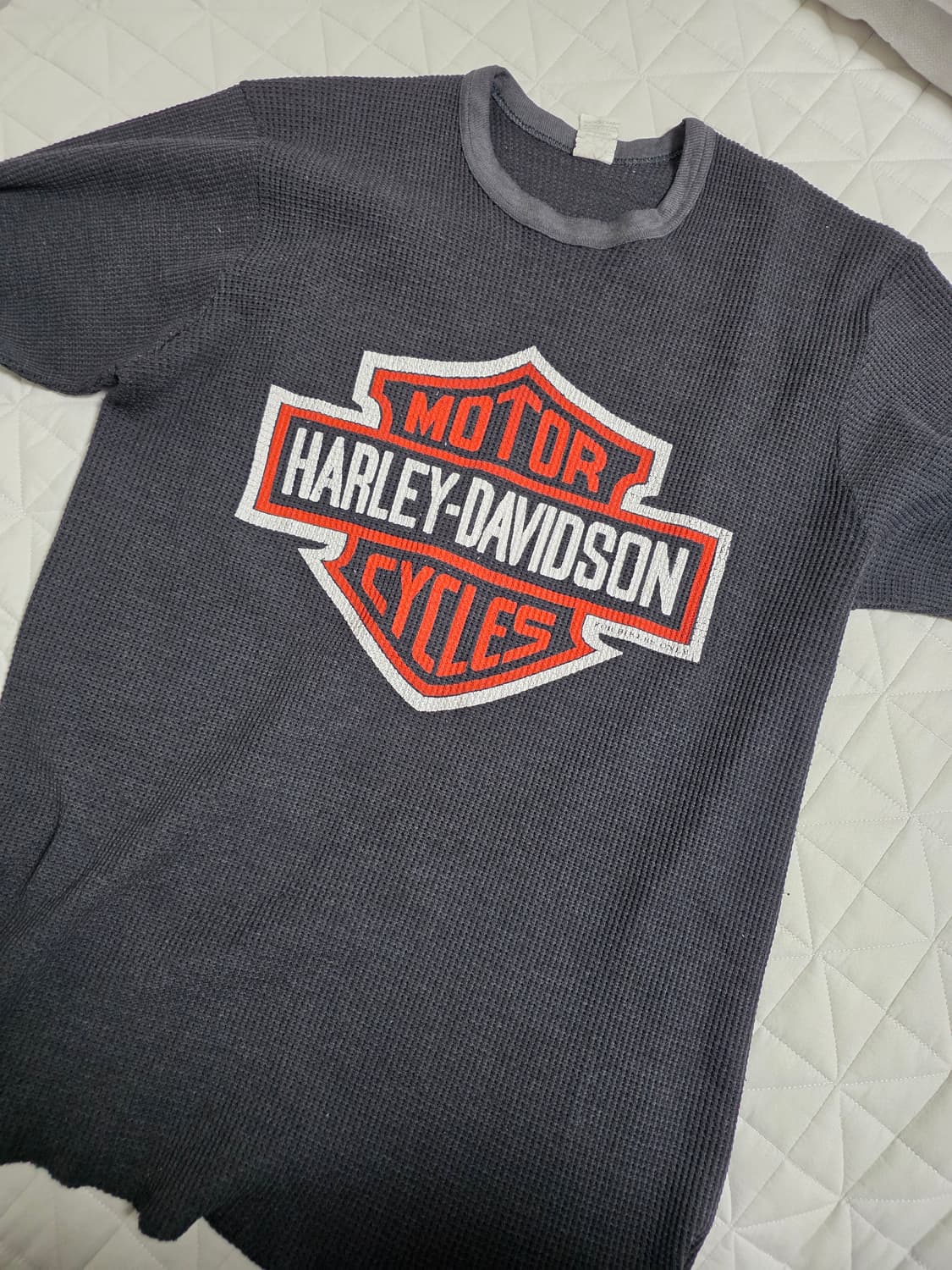 80s Harley Davidson Thermal Long Sleeve 상품이미지1