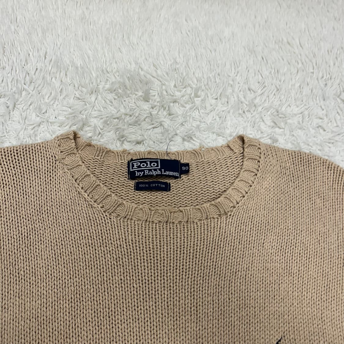Polo Ralph Lauren beige knit 상품이미지6