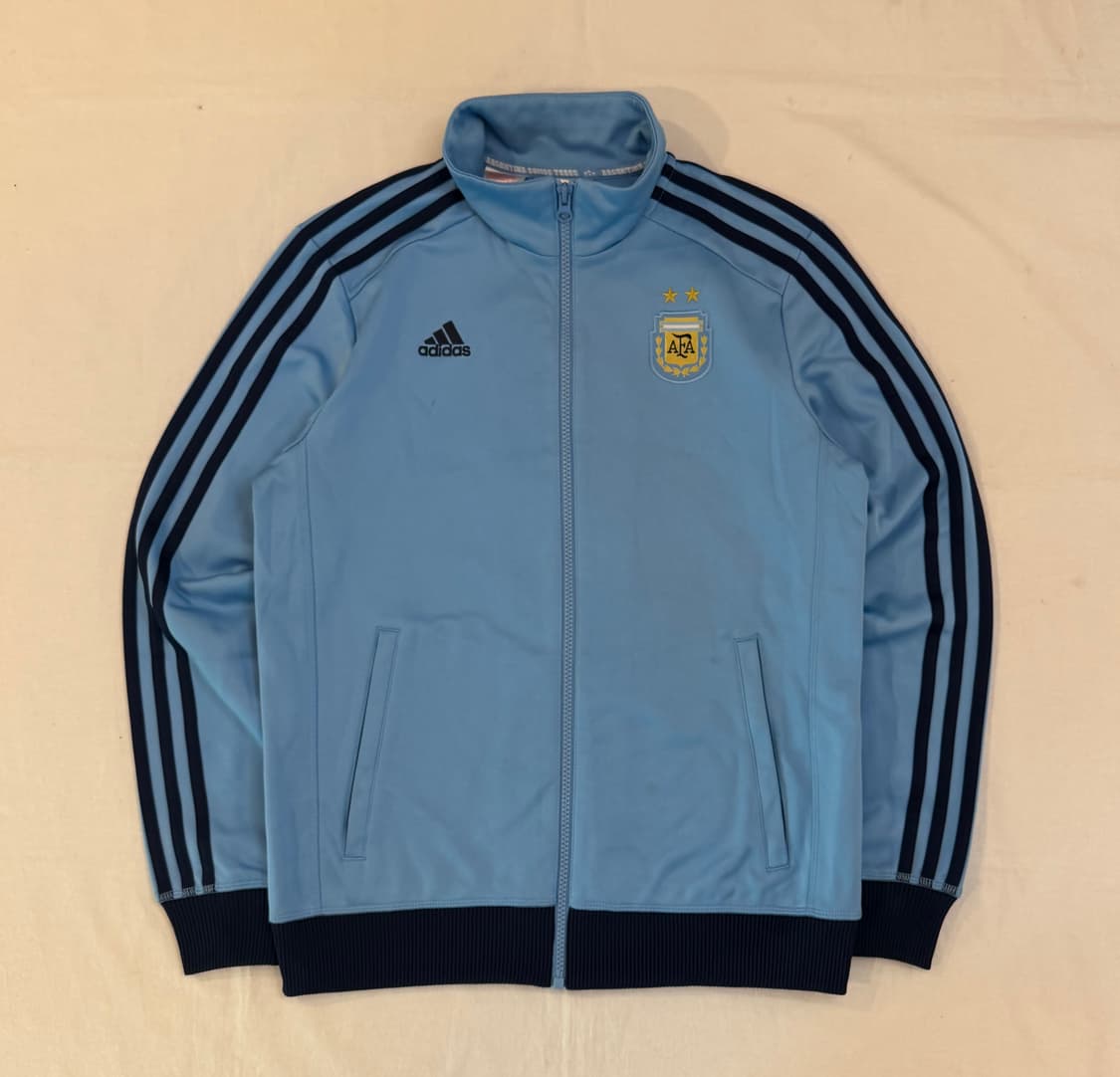 아디다스 15-16 아르헨티나 국대 메시 트랙탑 져지 블루 상품이미지2