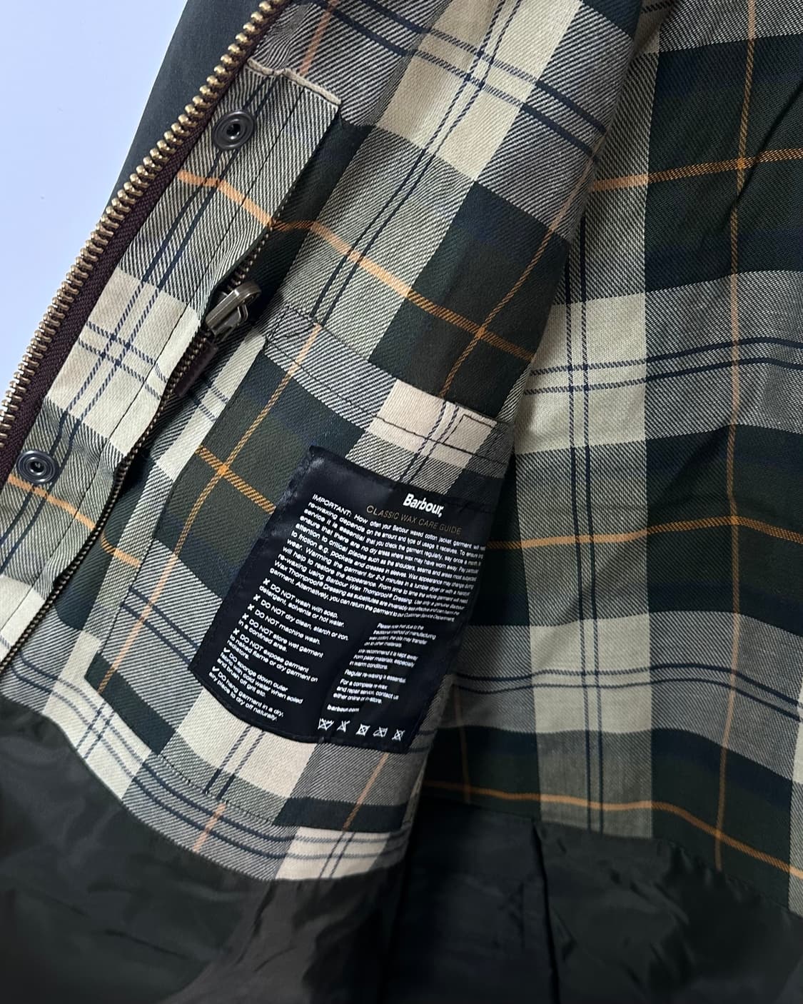 바버 비데일 왁스 자켓 (va.103) 상품이미지4