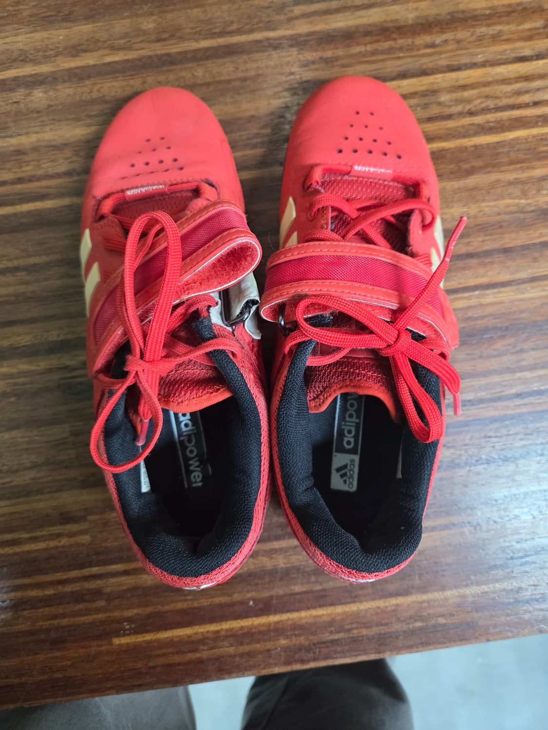 아디다스 아디파워 역도화 레드 245 상품이미지2