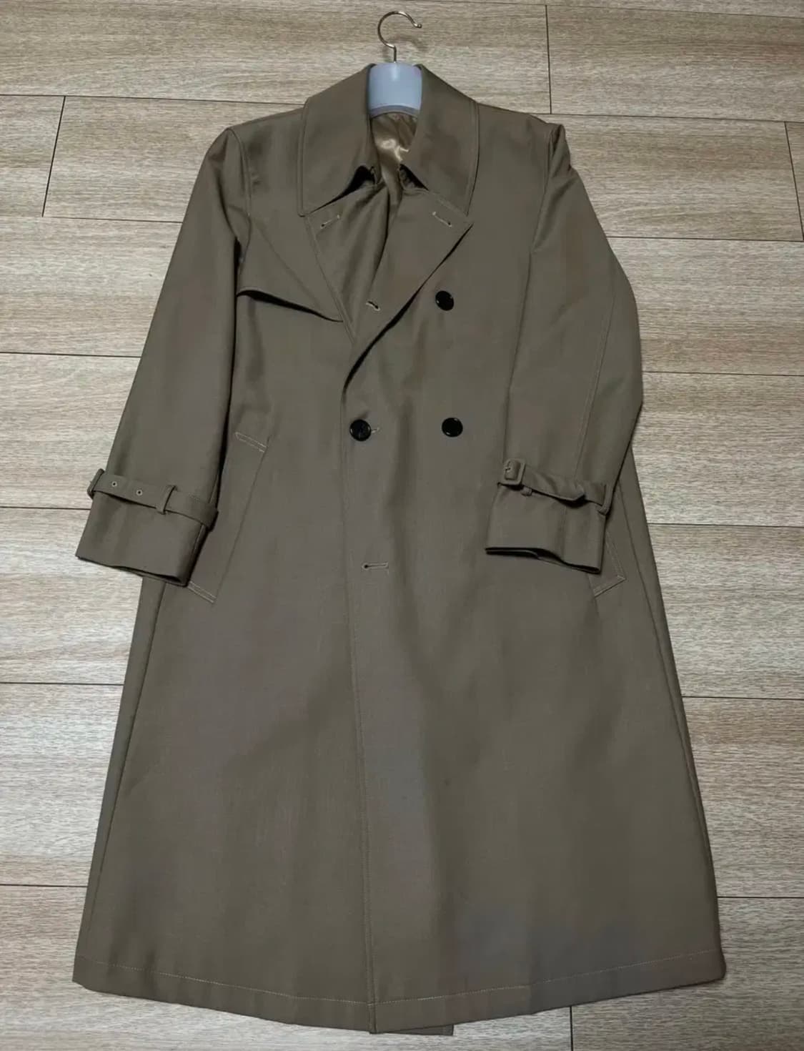 1SIZE) MMGL 트렌치 코트 베이지 상품이미지1