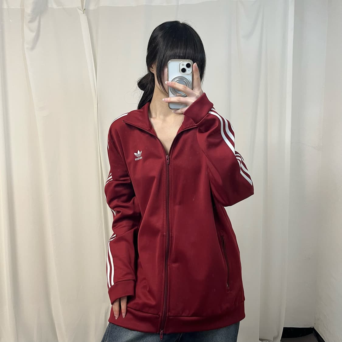Adidas Beckenbauer burgundy jersey 상품이미지1