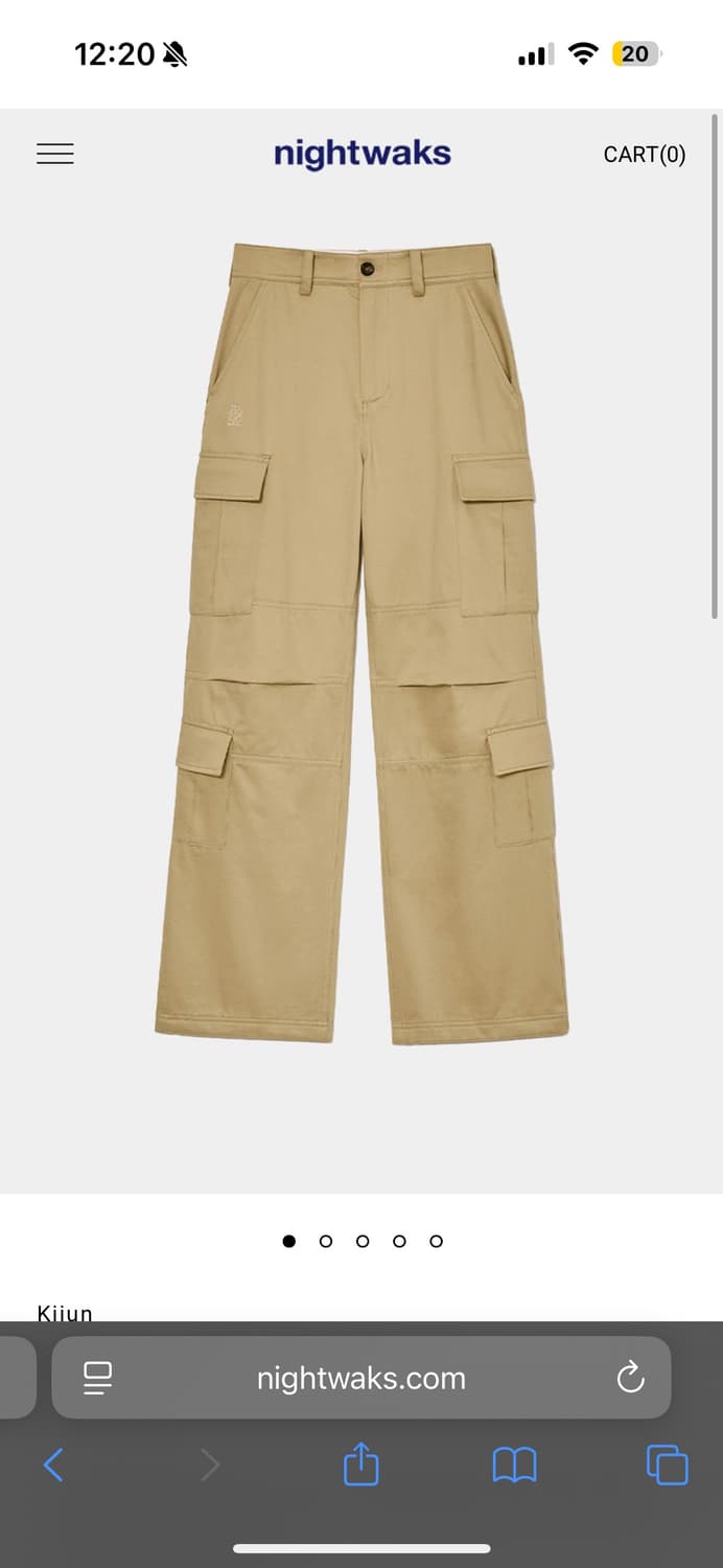 기준 woody 카고팬츠 M 상품이미지1