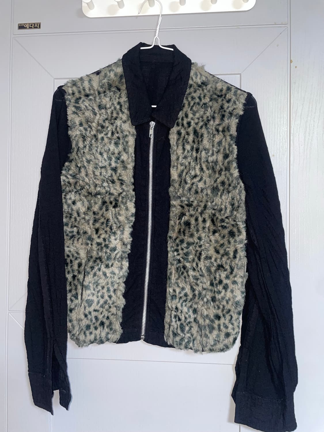 꼼데가르송 호피 퍼 셔츠 집업 상품이미지1