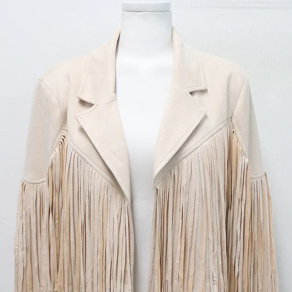 SAINTS & HEARTS 태슬 페이크 레더 자켓 66289 상품이미지3