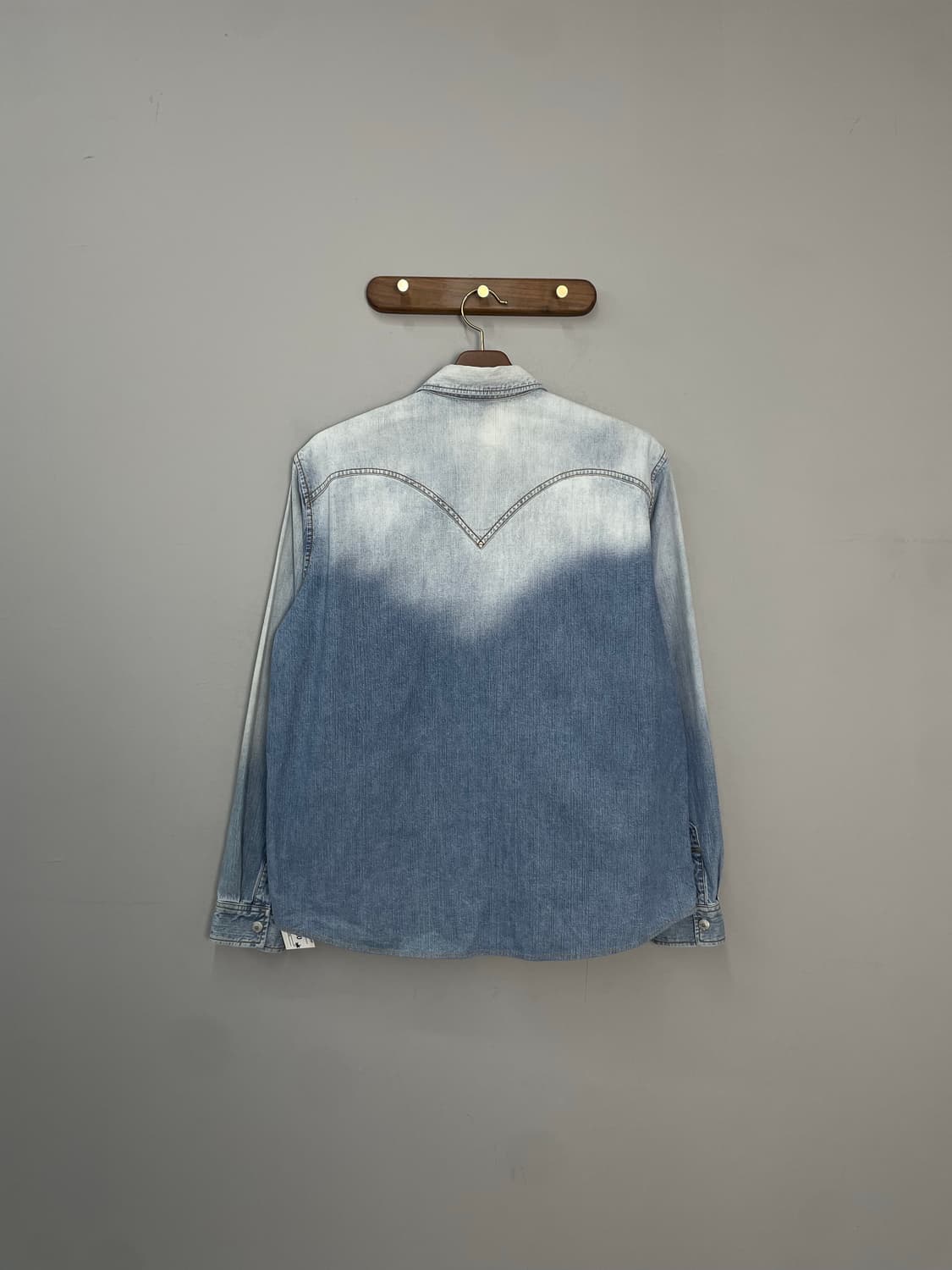 리바이스 워싱 데님 셔츠 H2194 상품이미지4