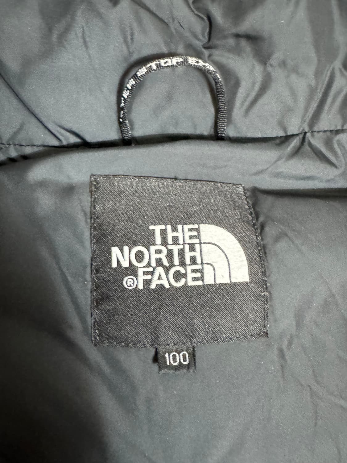 L 105-110 노스페이스 눕시 700 블루 / 퍼플 구스다운 패딩 상품이미지5