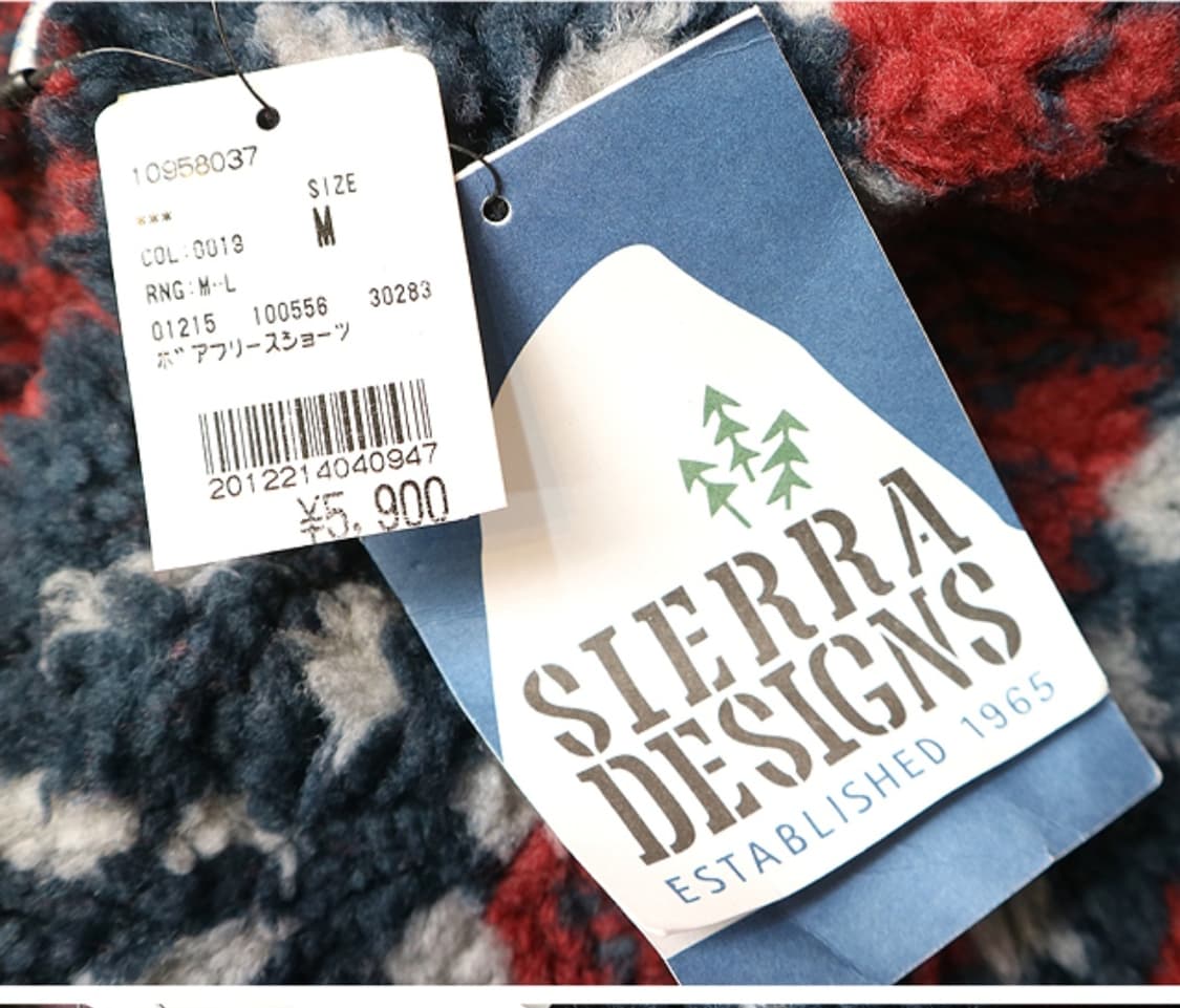 일본판 sierradesigns 시에라디자인 벌키 후리스 쇼츠 상품이미지5