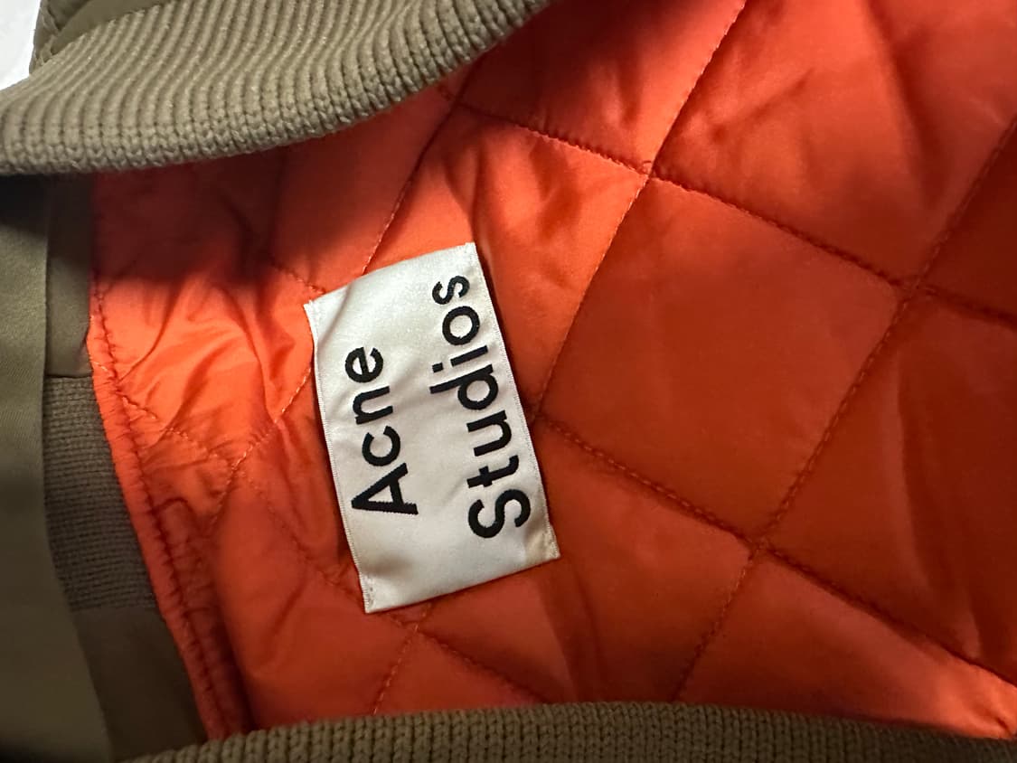 아크네 마키오 봄버 사파리 그린 44 상품이미지3