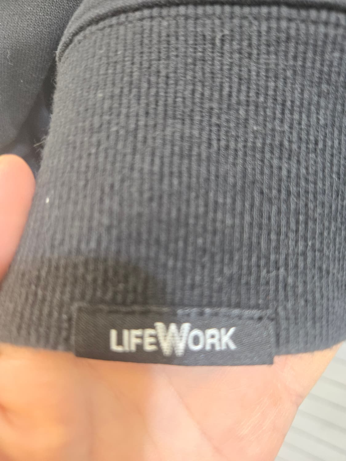 LifeWork 강아지 맨투맨 블랙 M 상품이미지5