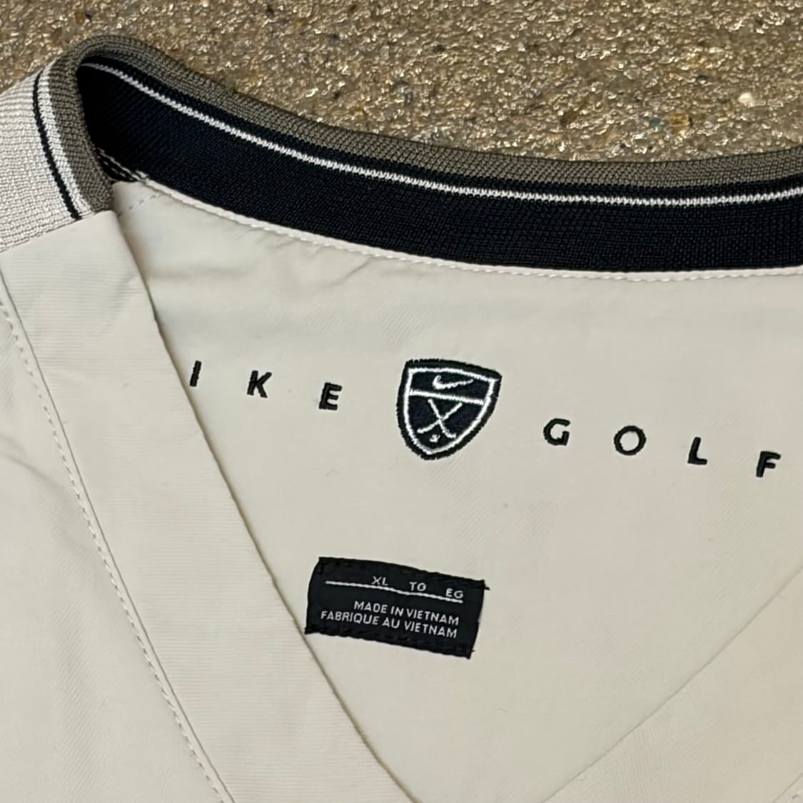 00s 미국 빈티지 나이키 골프 베스트 니트 바람막이 조끼 상품이미지3