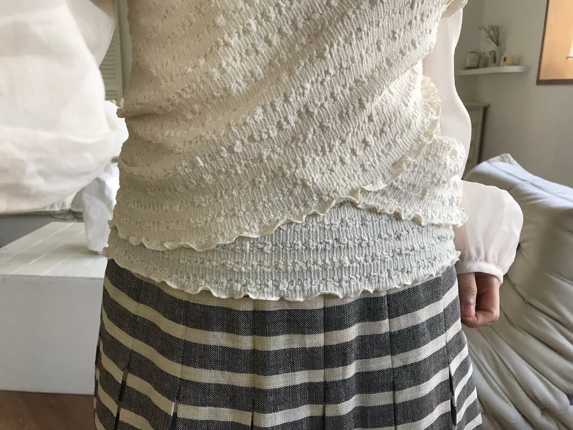 vintage wrap blouse 상품이미지6