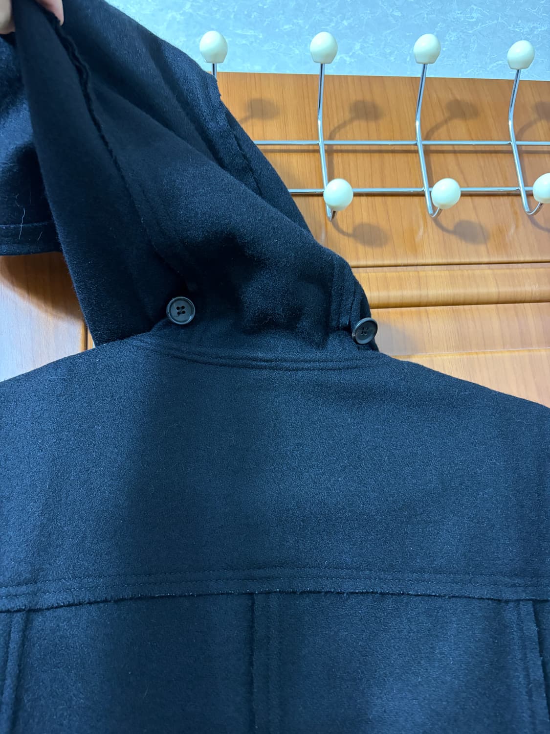 꼼데가르송 셔츠 패치워크 더플 코트 상품이미지4