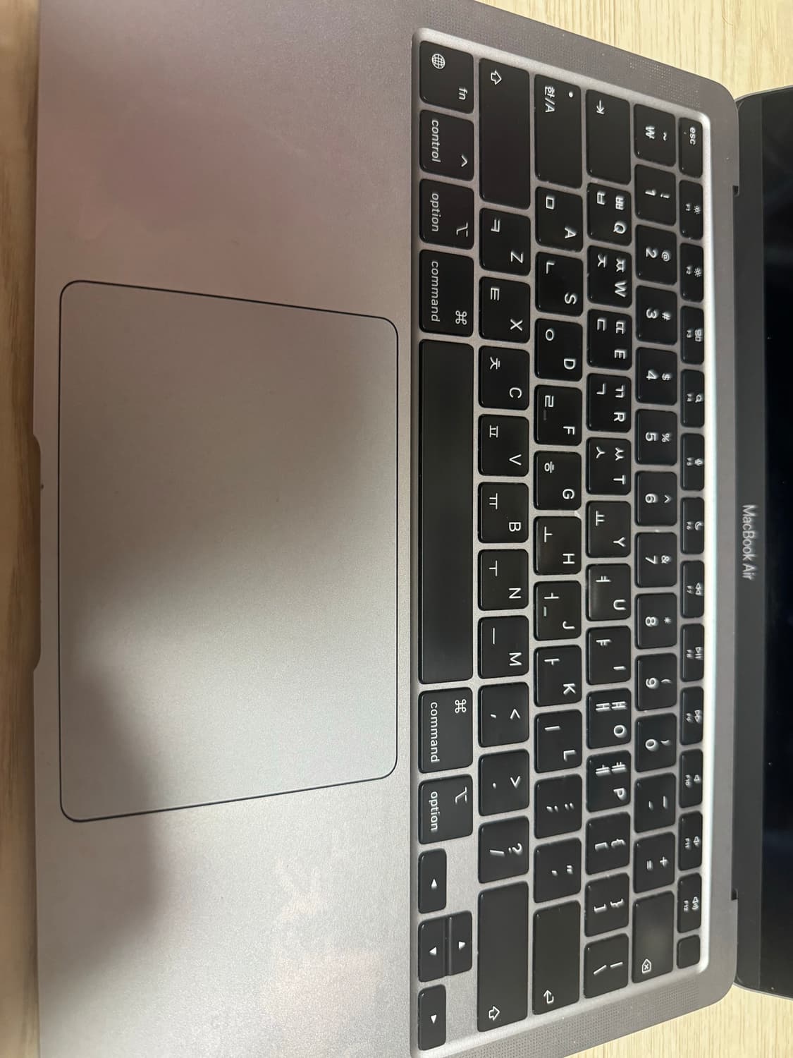 맥북에어 M1 13인치 스페이스 그레이, 8GB/256GB 풀박스 상품이미지6