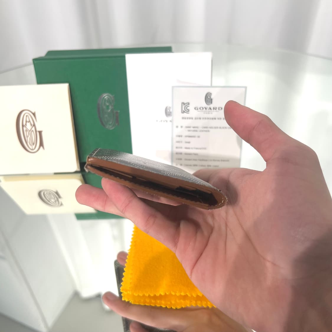 [정품][풀구성] 고야드 생마르크 카드지갑 상품이미지6