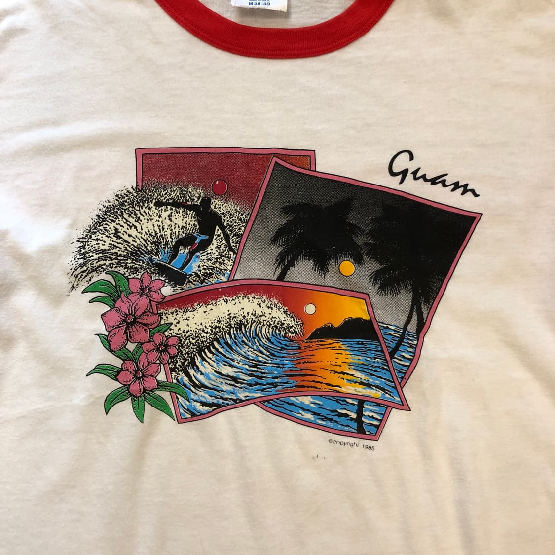 70s~90s Ringer T-shirt-M 상품이미지2