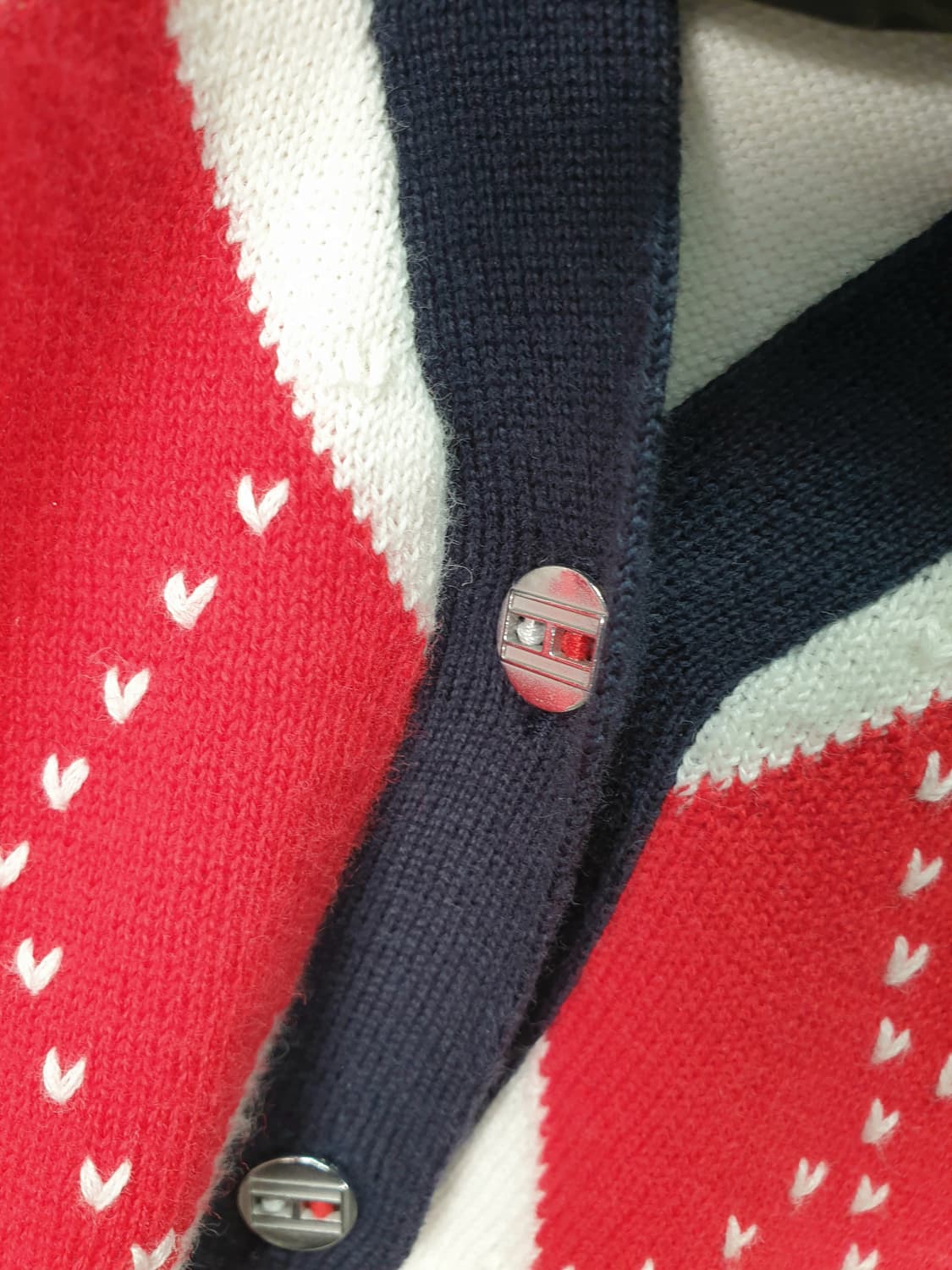 [M]타미힐피거 니트 브이넥 조끼 상품이미지4