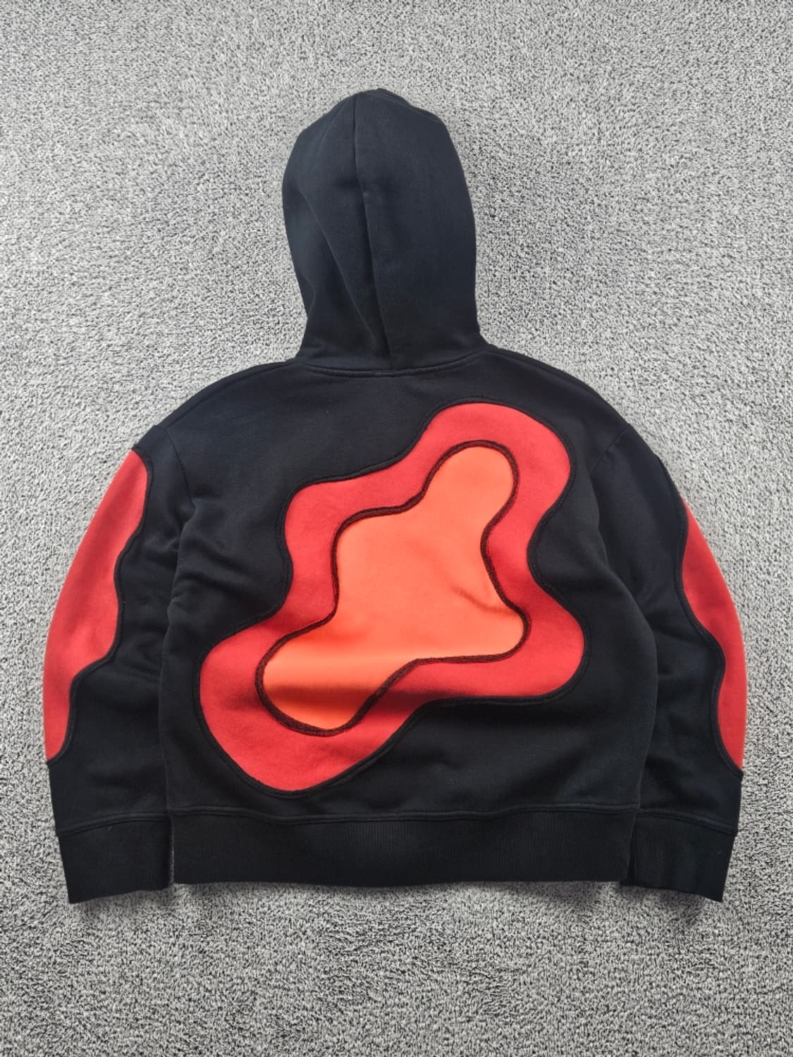 아디다스 아플리케 커스텀 스웻 후드 티셔츠 ( M 추정 ) / 9351 상품이미지5