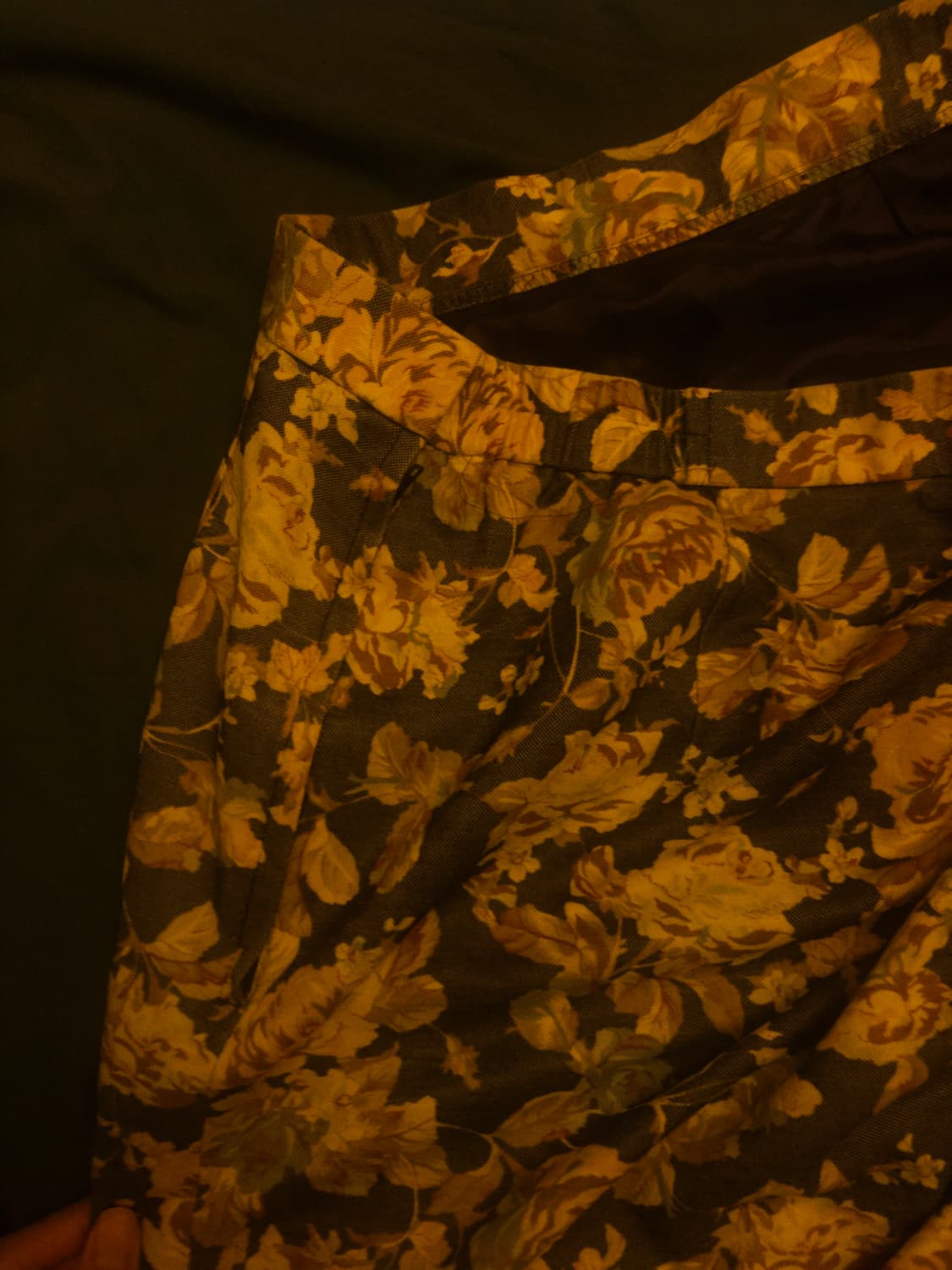 꽃무늬 롱 스커트 상품이미지3