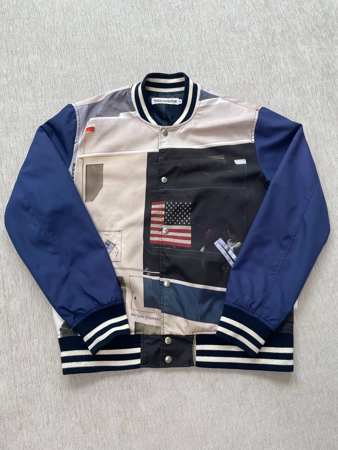 디스이즈네버뎃 바시티 자켓 희귀템 상품이미지1