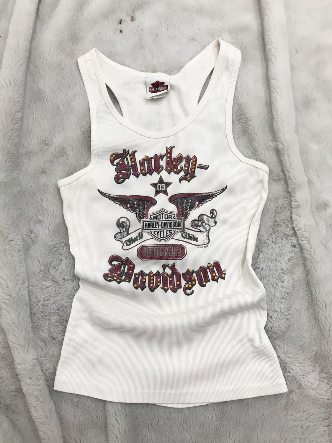 < Harley-Davidson Cubic Sleeveless Top > 상품이미지7