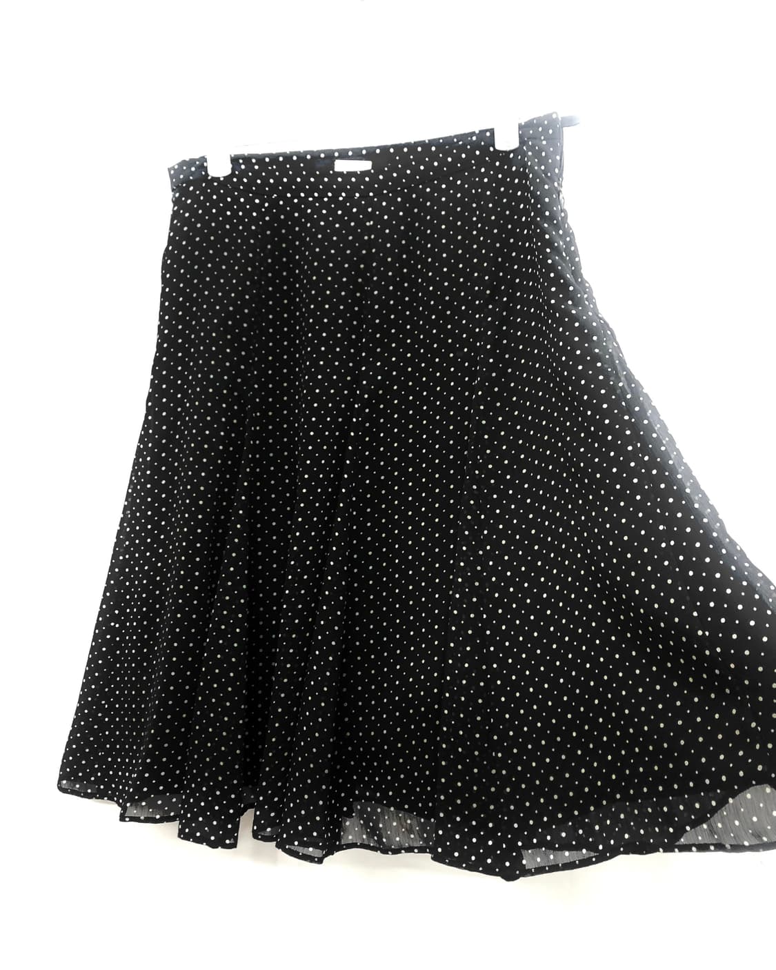 basic dot flare midi skirt  상품이미지3