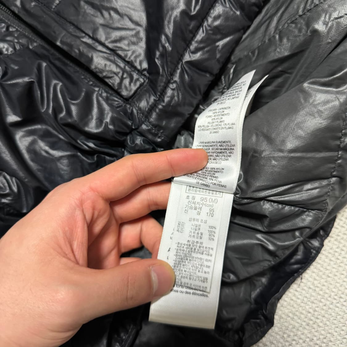 컬럼비아 티타늄 경량패딩 자켓 상품이미지4