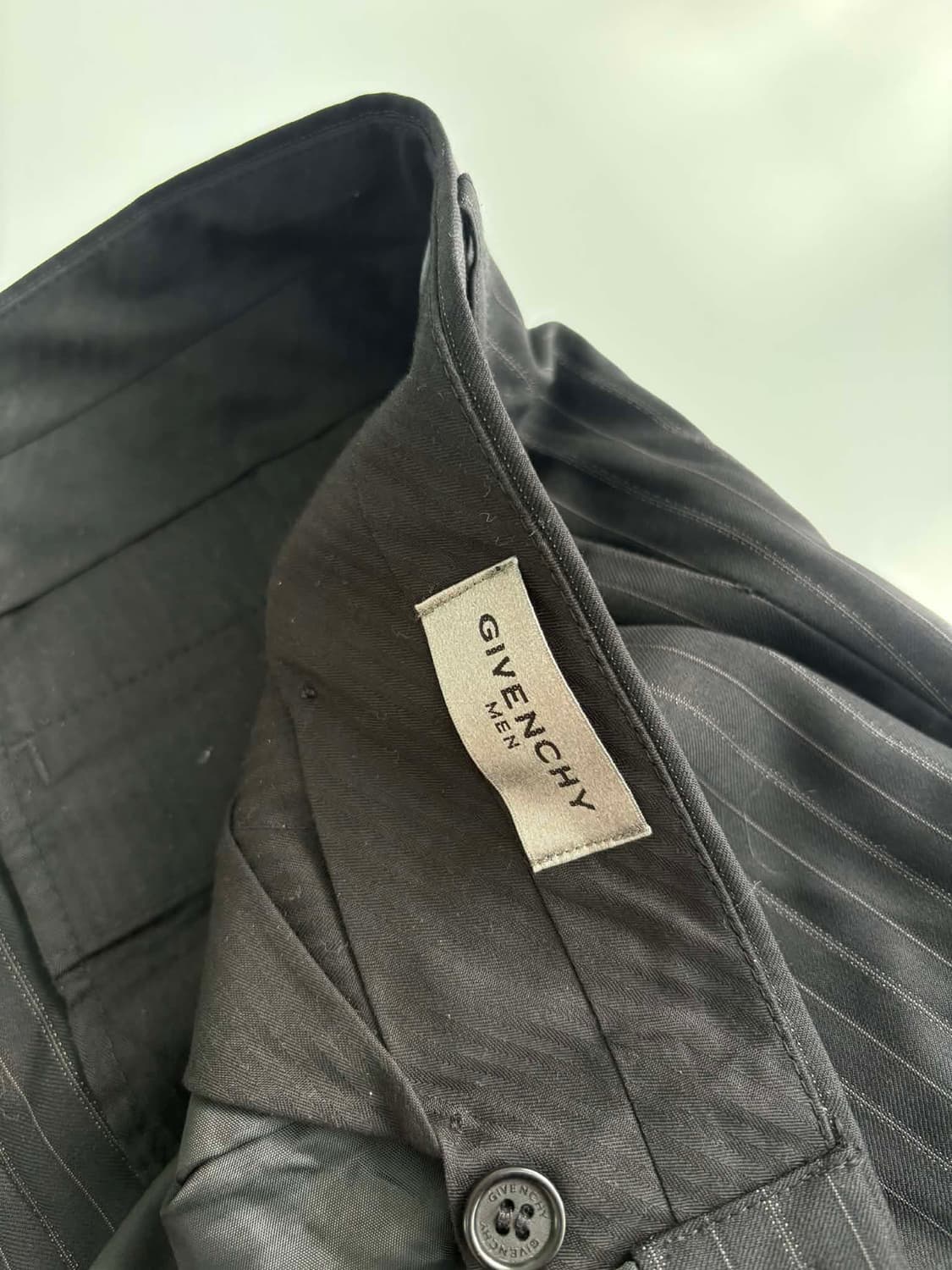 지방시 핀스트라이프 울 슬랙스 팬츠 상품이미지3