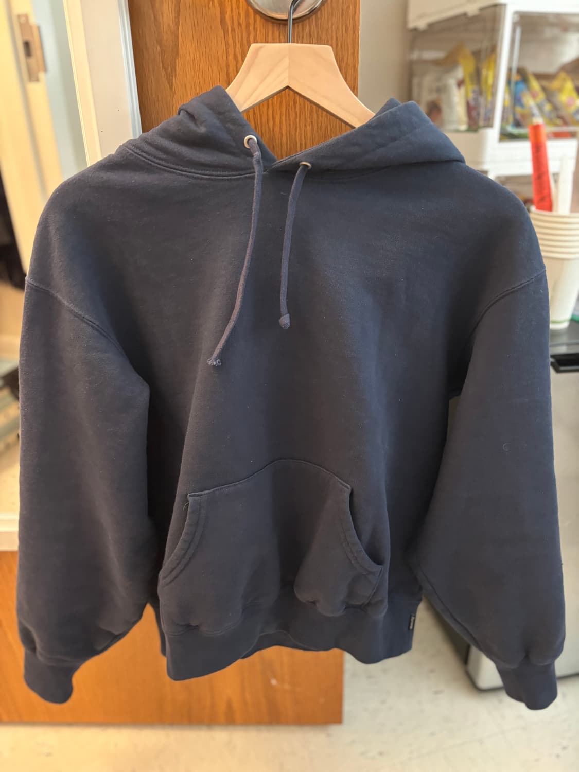 M) 슈프림 로고 후드티 미디움 상품이미지4