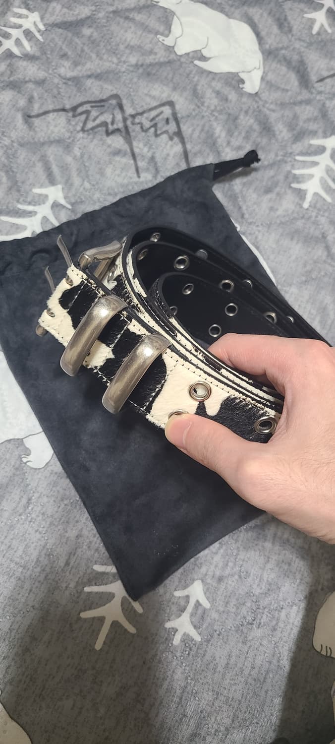 mjd x 카미엔 더블홀 벨트 오레오 상품이미지1