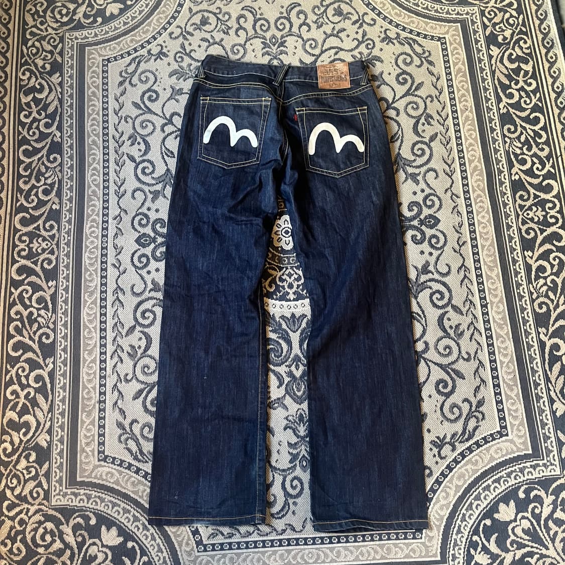 32 에비수 호랑이 데님 팬츠/W2257 상품이미지3